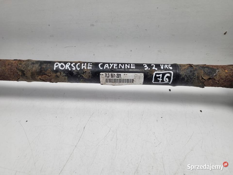 PÓŁOŚ Porsche Cayenne 32 VR6 PRAWA TYLNA półośka Chełm