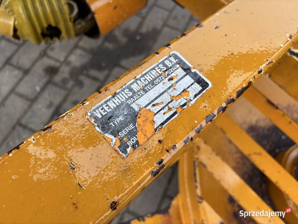 Veenhuis równiarka rozbijak do pryzm 2 wirnikowy Zgrabiarki i przetrząsacze Myszyniec