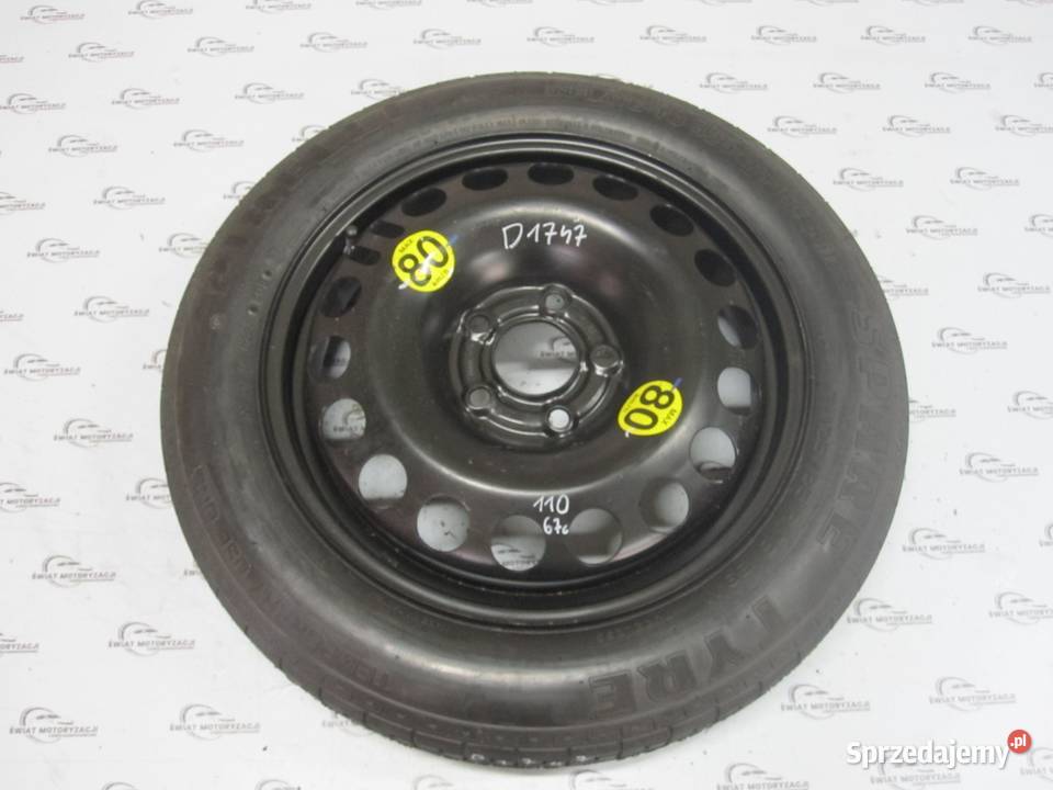 OPEL VECTRA C koło dojazdowe 1258516 99M 5x110