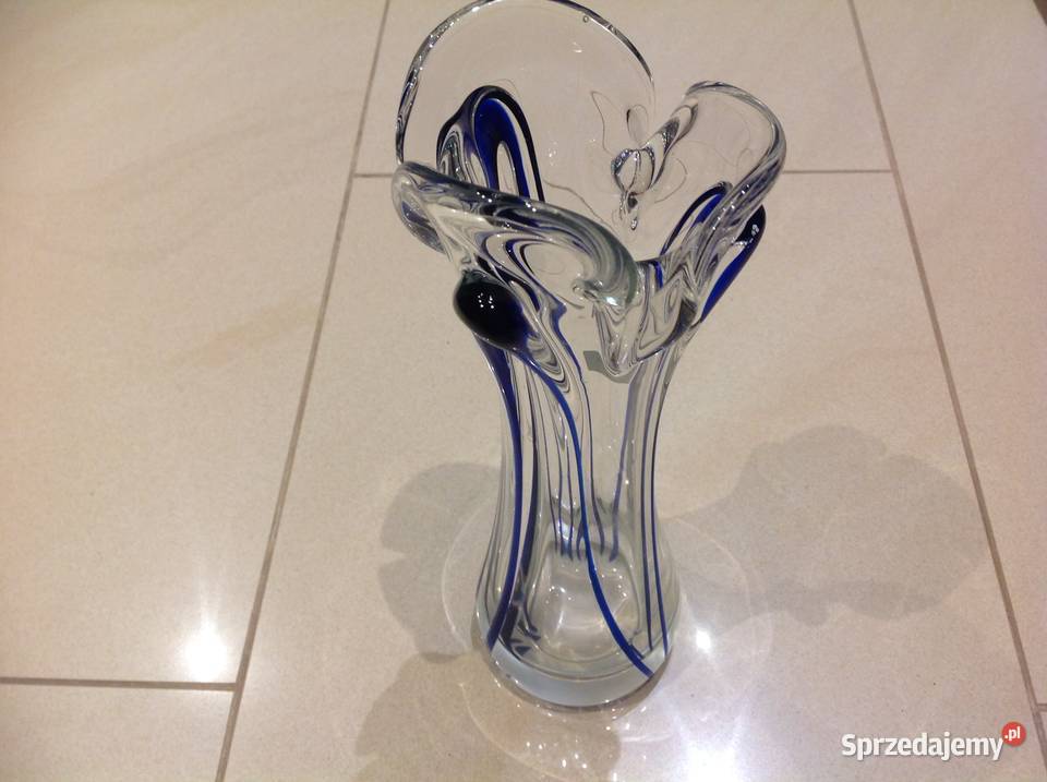 Stary Wazon Sękacz Szkło Kryształowe JOSKA Porcelana i szkło Nowa Sól