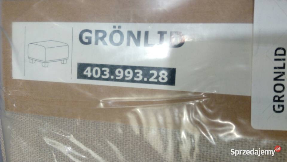 pokrycie podnóżka IKEA GRONLID sporda naturalny Bydgoszcz