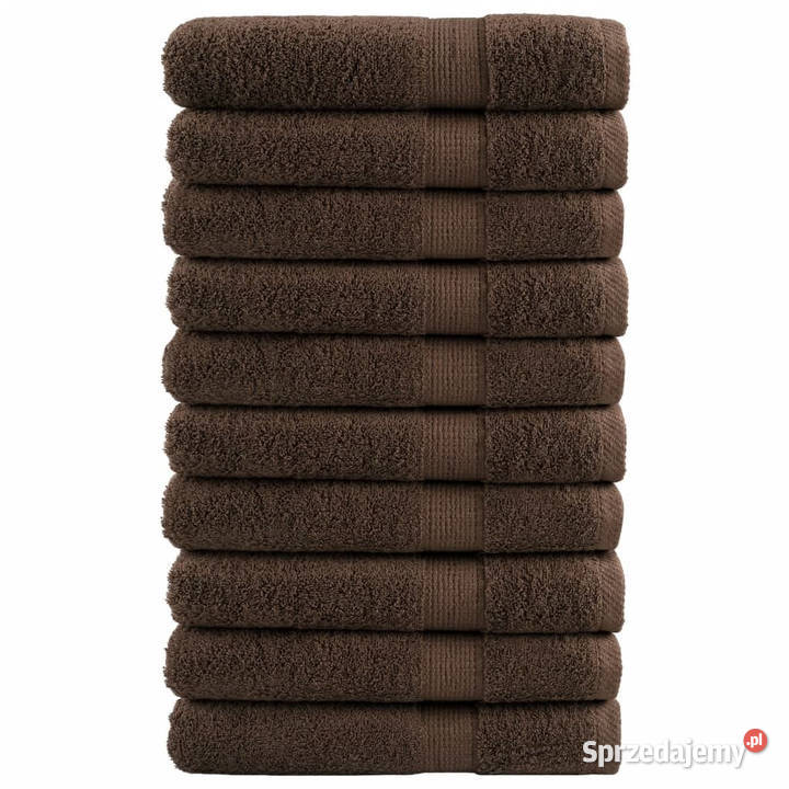 Ręczniki premium SOLUND 10 brązowe 80x200 Warszawa sprzedam