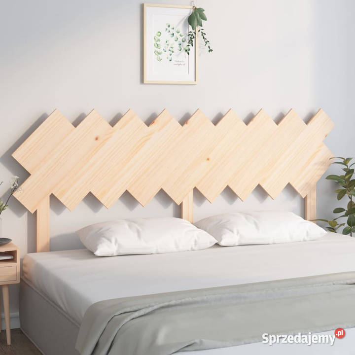 Wezgłowie łóżka 178x3x805 lite drewno sosnowe Warszawa