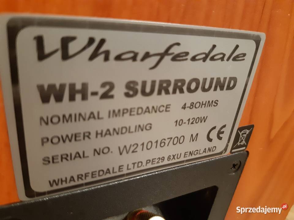 Kolumny podstawkowe angielskiej firmy Wharfedale Wielbark