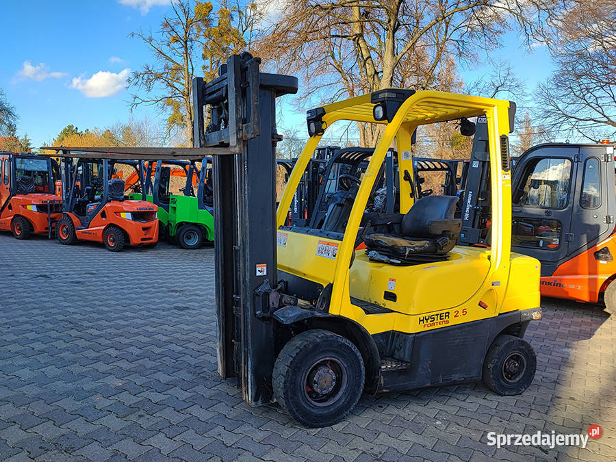 wózek widłowy Hyster H25FT 25 t diesel triplex