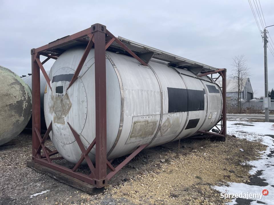 Zbiornik ze stali nierdzewnej Tank Kontener 25 Oświęcim sprzedam
