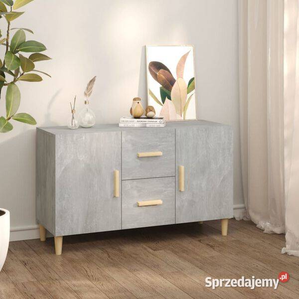 vidaXL Komoda szarość betonu 100x36x60 SKU812514 Warszawa
