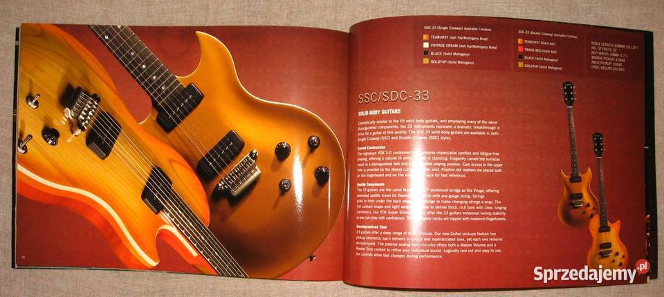 VOX Complete Catalogue Volume 12 amps guitar Kępice
