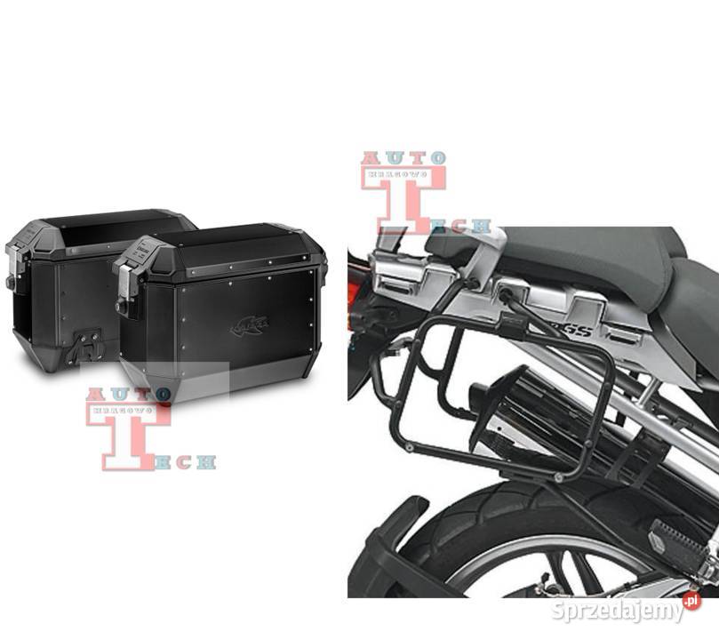 BMW R 1200GS ZESTAW 2 KUFRÓW BOCZNYCH ALU Mrągowo