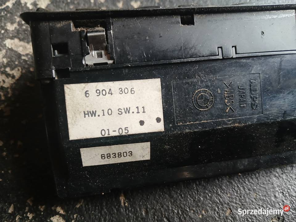 Panel szyb lewy kierowcy BMW E39 6904306 Rok produkcji 2001 Radłów