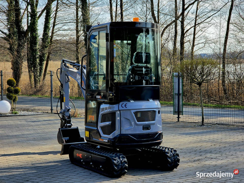 gąsienicowa inny VORQ V18 NOWA minikoparka VORQ Skępe