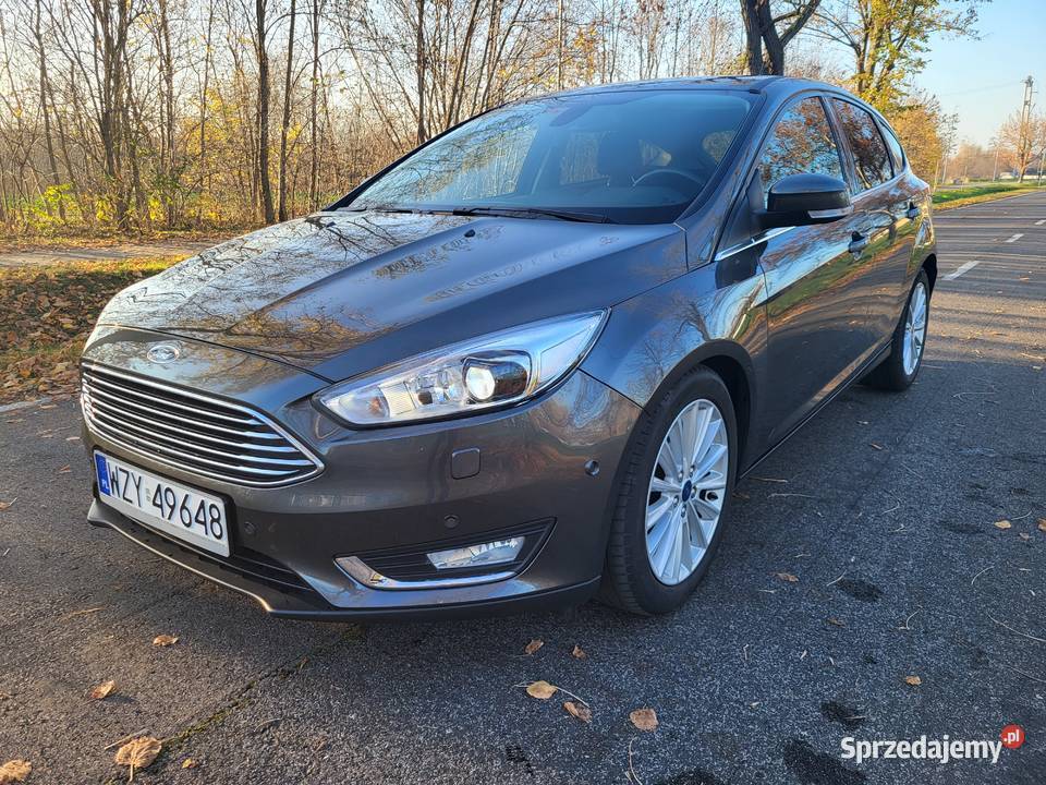 FORD FOCUS TITANIUM S 15 BENZYNA 150 AUTOMAT aluminiowe felgi Samochody osobowe łódzkie Skierniewice