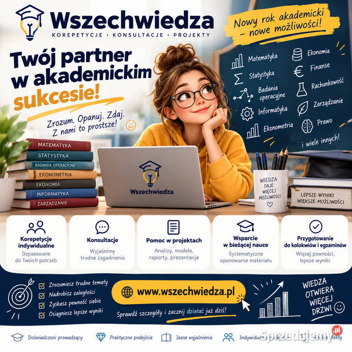 Ekonometria, badania operacyjne, matematyka, statystyka, mechanika i inne