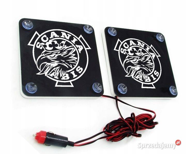 Tabliczki narożnikowe LED 2 sztuki 40 wzorów