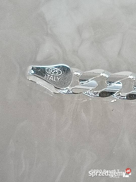 Srebrna Nowa bransoletka dł19pr925 Wałcz sprzedam