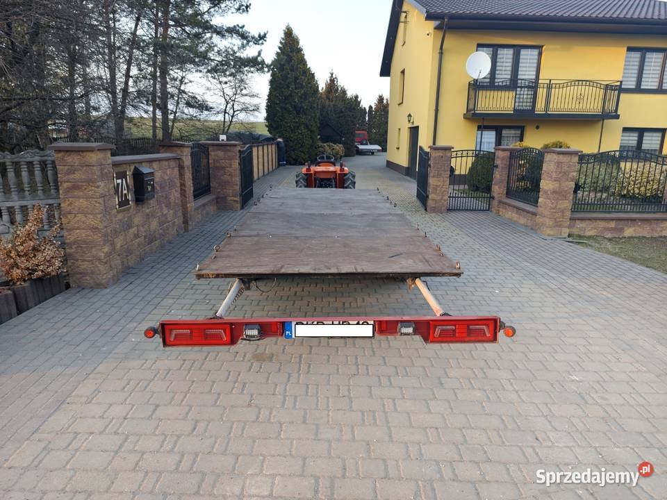 Przyczepa Platforma 490 x 185 DMC 2000 świętokrzyskie Wodzisław