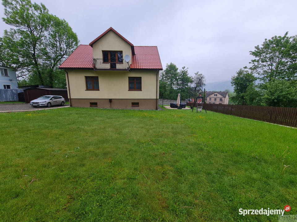 sprzedaży domu wolnostojącego 263m2 Sucha Sucha Beskidzka