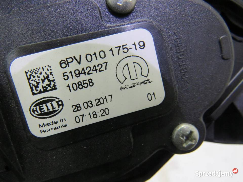 PEDAŁ GAZU POTENCJOMETR FIAT TIPO II 51942427 sprzedam