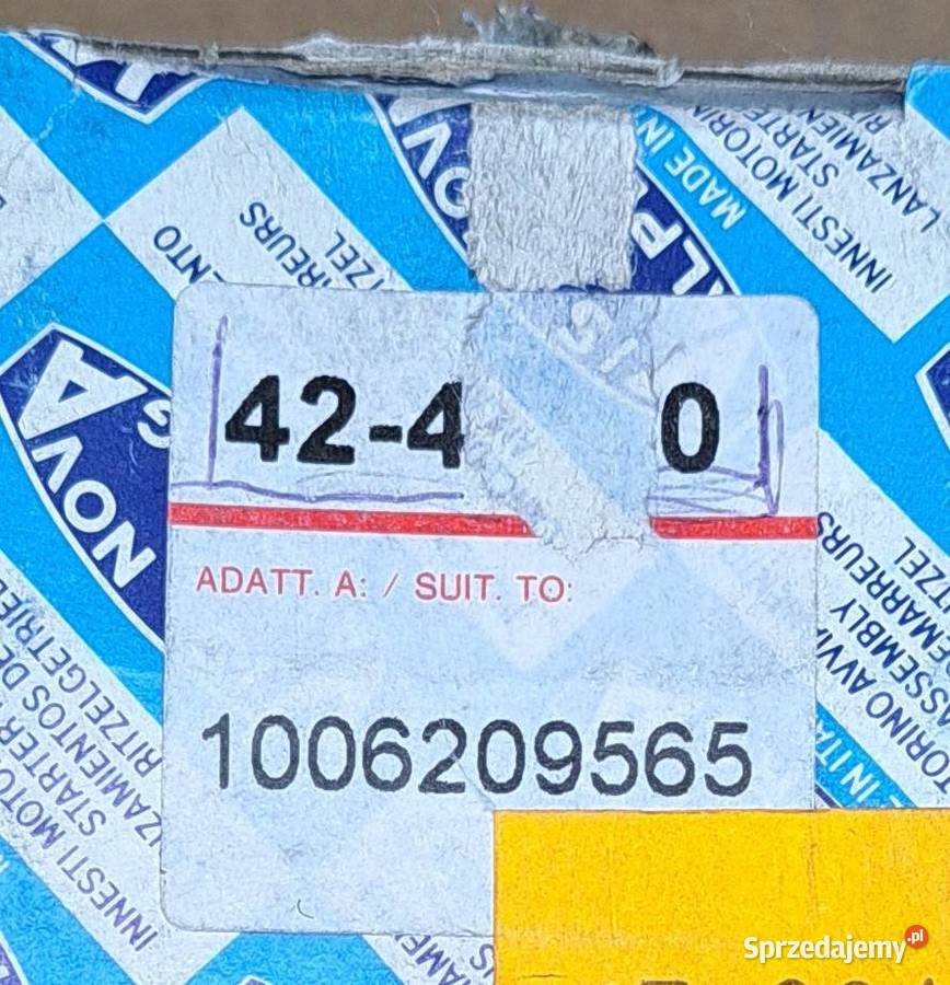 BENDIKS BENDIX ROZRUSZNIKA BOSCH 1006209553 VW osobowe Pozostałe Pozostałe dolnośląskie