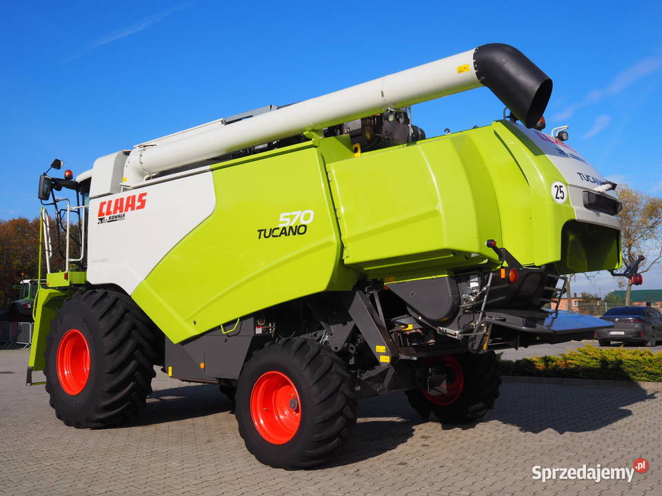 Claas Tucano 570 GPS V770 Kombajn zbożowy Stęszew