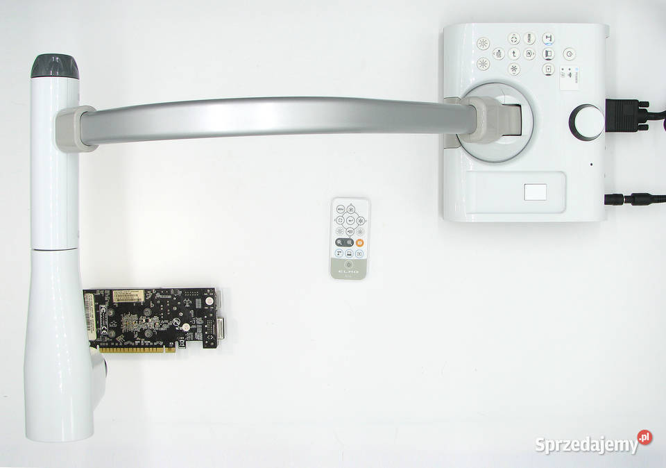 Wizualizer mikroskop kamera ELMO L12W FHD 6Mpix Cielądz