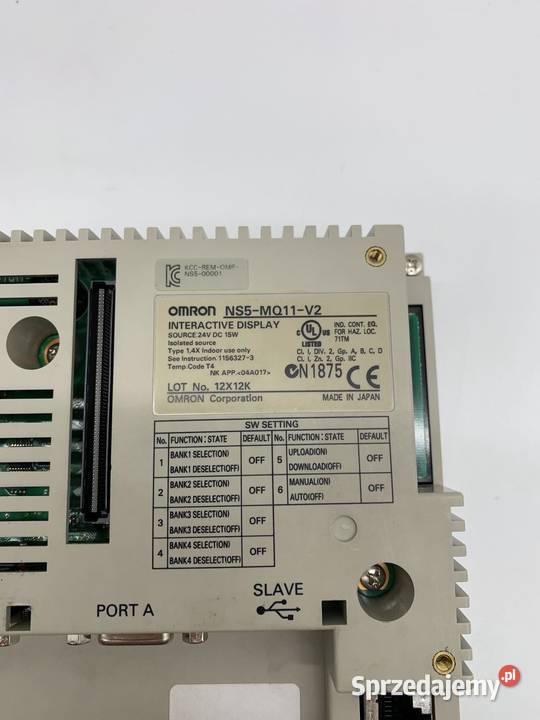 Omron NS5MQ11V2 HMI Panel mazowieckie Warszawa sprzedam