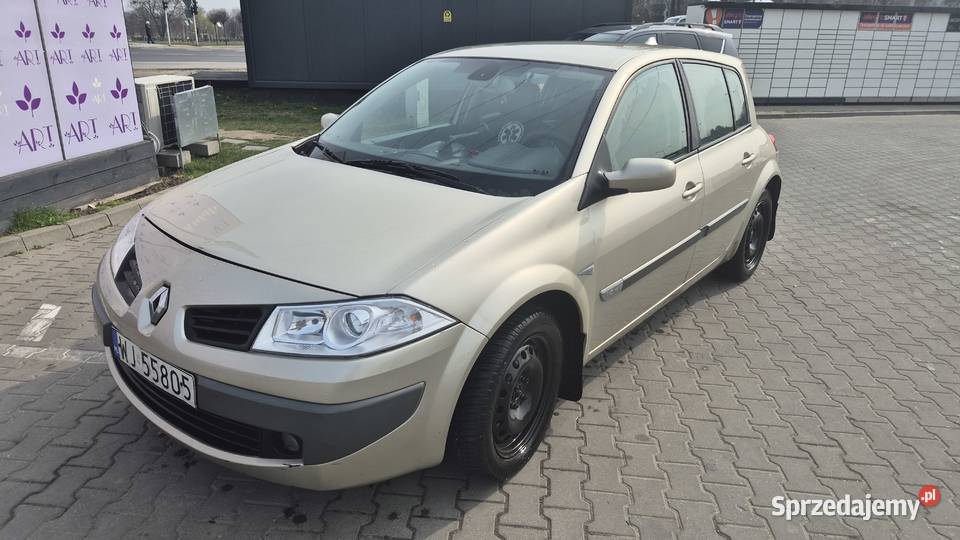 Renault Megane Gaz 116KM mazowieckie Warszawa