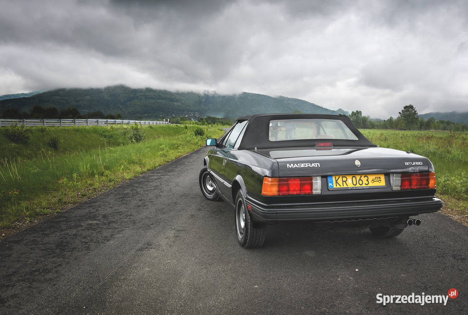 Maserati Biturbo Spyder Zagato 1987 Bielsko-Biała