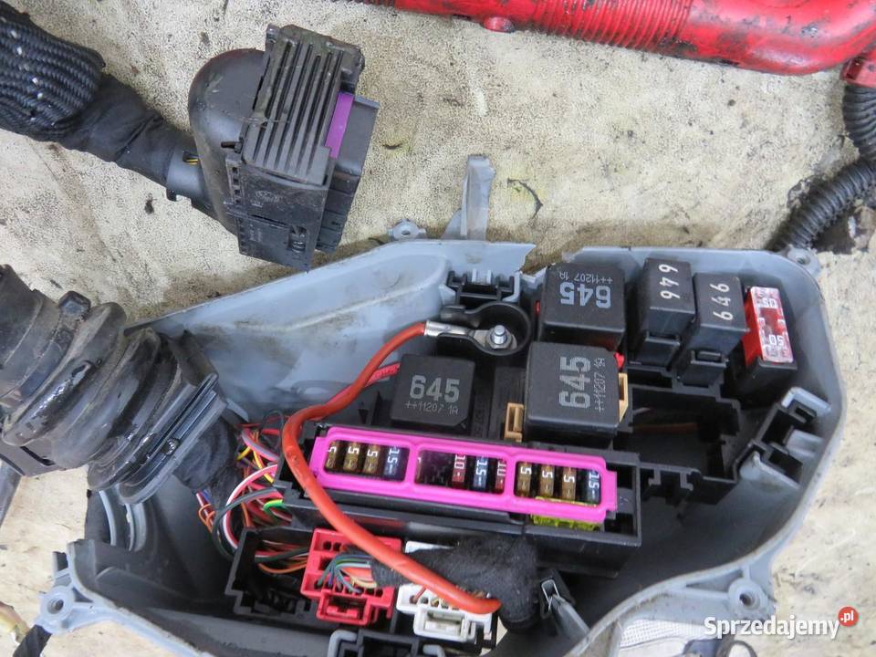 WIĄZKA ELEKTRYCZNA SILNIKA AUDI A7 4G 30 TSI