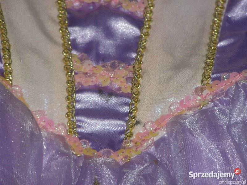 Strój kostium przebranie ROSZPUNKA ZAPLĄTANI 34 mazowieckie Siedlce