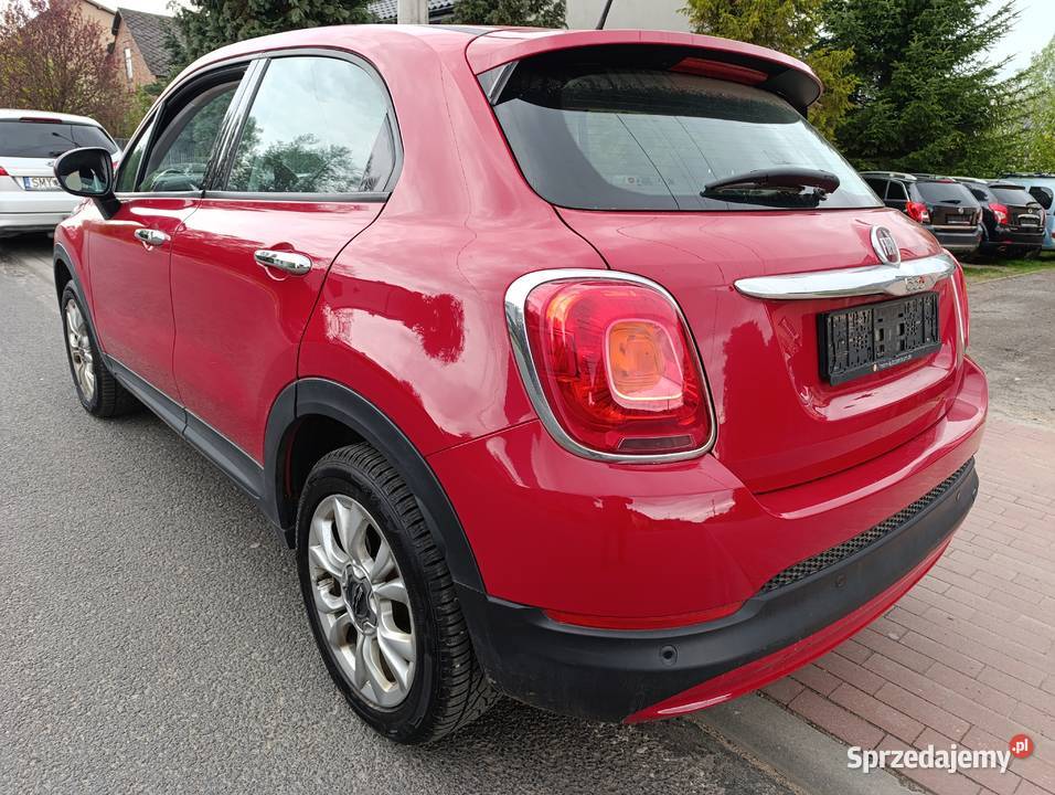 Fiat 500X 16 benzyna bogate wyposażenie 2017r 500X Lgota-Mokrzesz