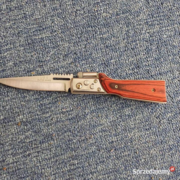 Nóż spreżynowy Noże i ostrza