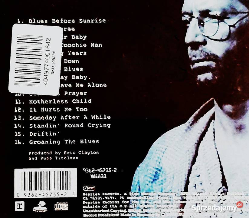 Rewelacyjny Album CD ERIC CLAPTON From The rock Poznań