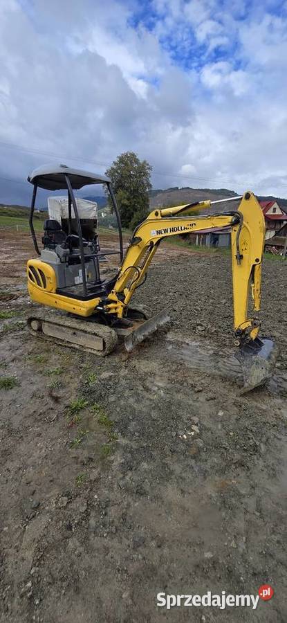 Minikoparka Holland e 18 r z 2008 roku 2300mtg Marcinkowice