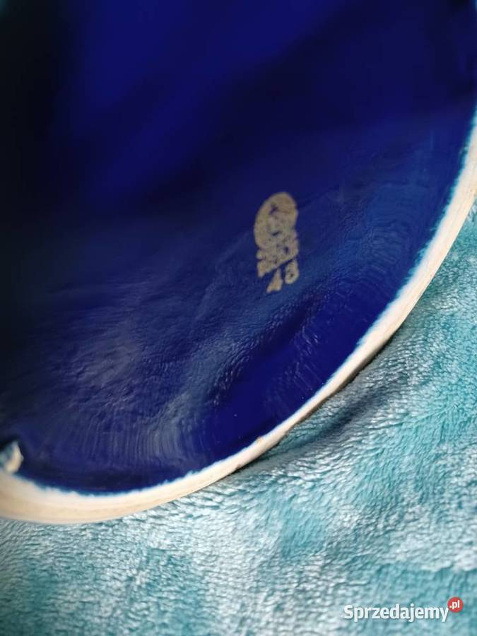 Wazon porcelana Chodzież kobalt Łódź