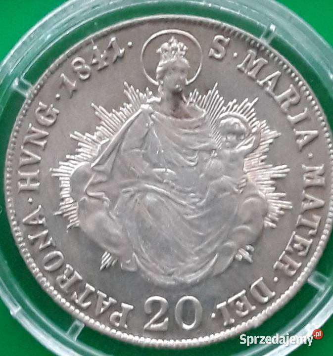 20 Krajcarów 1841rmennicza Węgry Austria Czechy