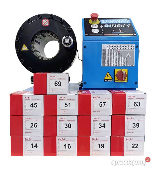 Zakuwarka do węży hydraulicznych S51 do 2 4SP sprzedam