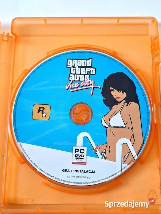 Grand Theft Auto Vice City Gra na PC Pudełkowa mazowieckie Wrotnów