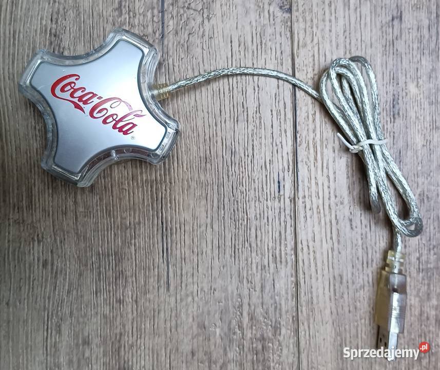 Rozgałęźnik USB Coca Cola Vintage Elektronika