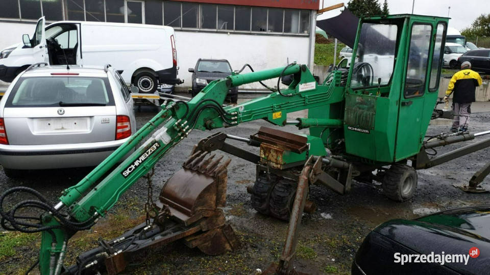 Fiat Ducato Koparka trzy kołowa Robo 350 manualna
