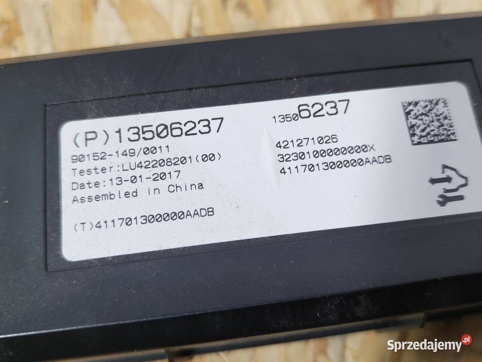 Moduł Sterownik Klimatyzacji Nawiewu Opel Mokka osobowe Motoryzacja Pleszew