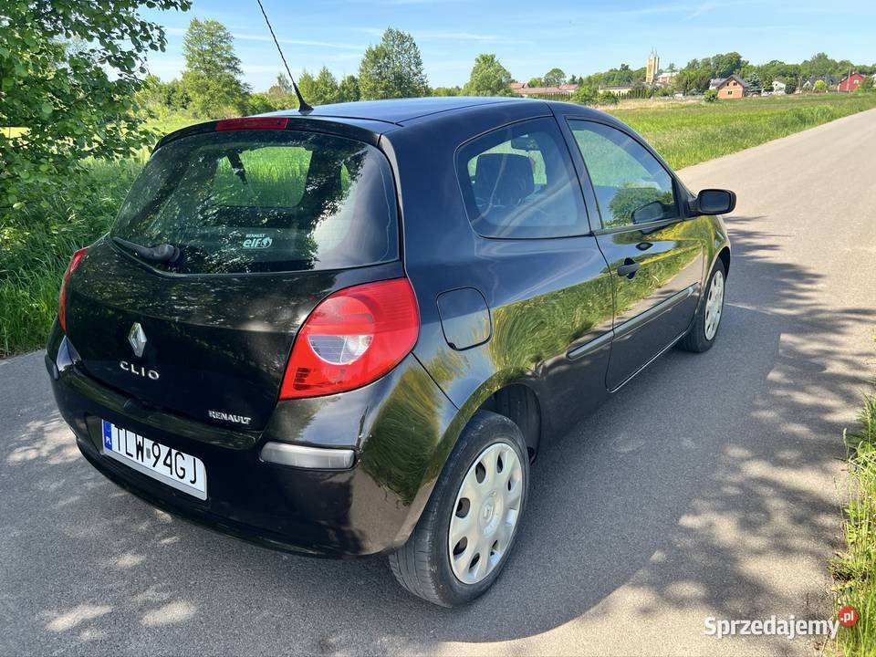 Reno Clio Sprawny technicznie welurowa tapicerka łódzkie Żytno