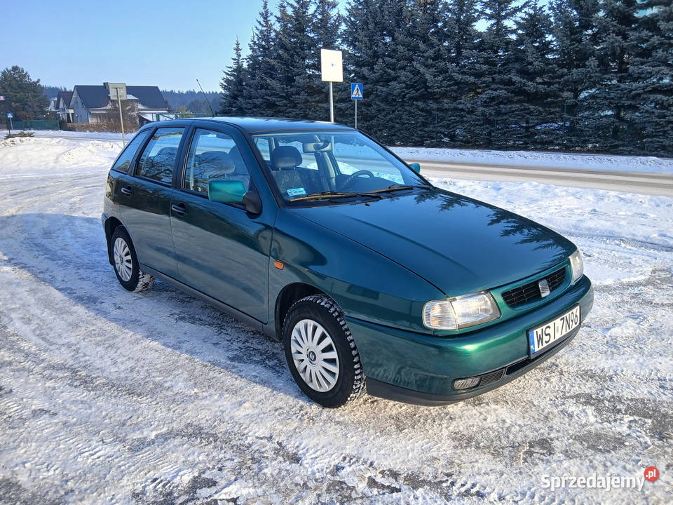Seat Ibiza 14 1999 bogato wyposażony mały lakier metallic Ciechanowiec sprzedam