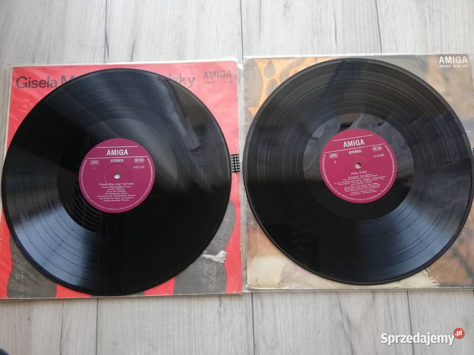 Dwie płyty firmy Amiga Niemcy NRD poezja śpiewana