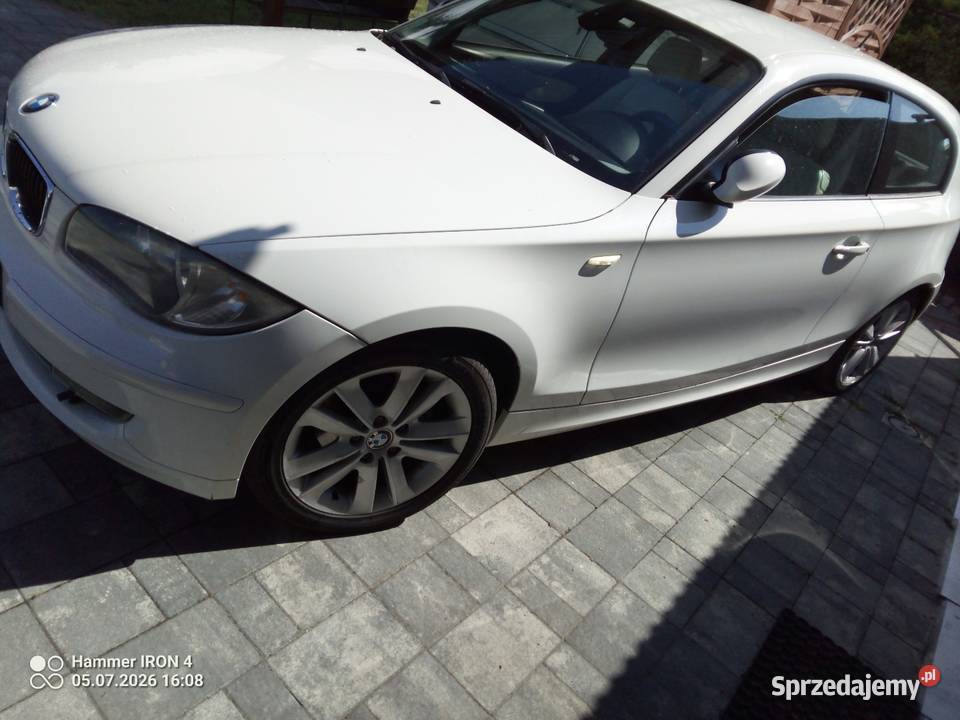 BMW E81 E87 116i 6hp 6 biegów 122 skóry klima 1600cm3 Ostrów Wielkopolski sprzedam