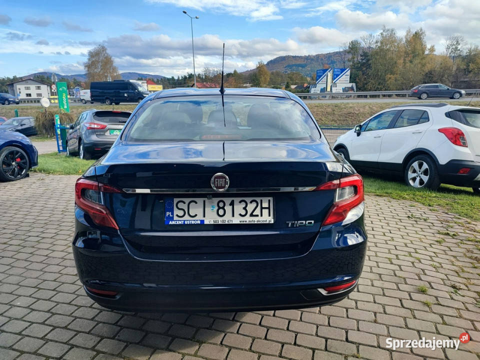 Fiat Tipo Salon Polska bezwypadkowy II 2016 VAT marża Ustroń