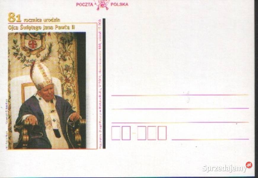 Kart Pocz Temat J P II 5 2001