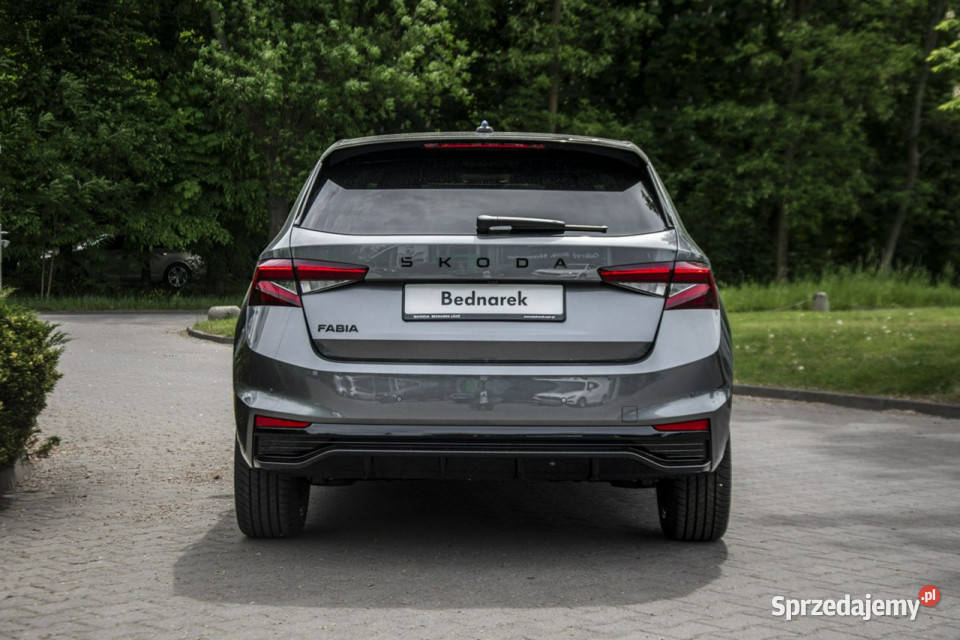 koda Fabia Monte Carlo 15 TSI 150 DSG Dostępny szary Łódź sprzedam