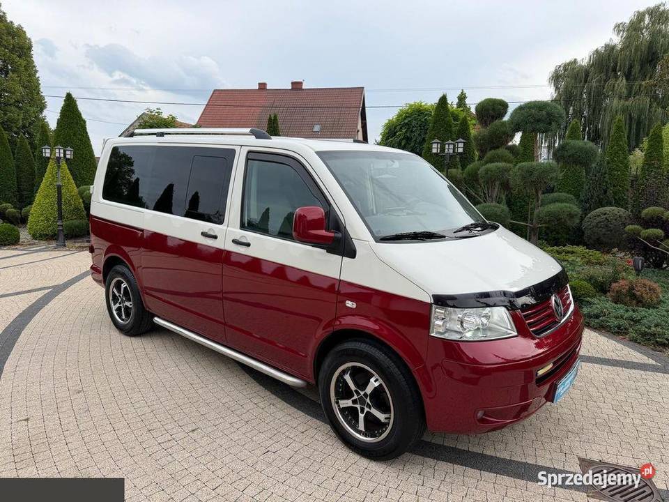 VW Transporter Shuttle Kurz 19TDi 2005r 9 424000km Krotoszyn sprzedam