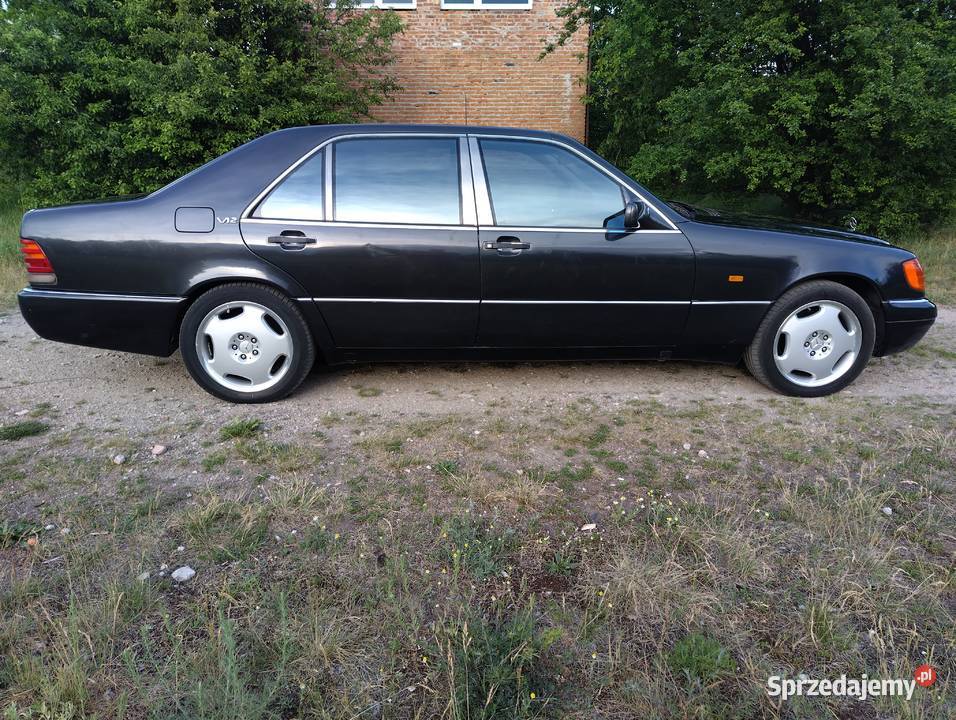 Mercedes W140 600SEL jeden z pierwszych Zabytek